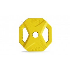 Original FitTools 1,25 кг обрезиненный FT-PUMPDISK-1,25 из каталога дисков для штанги с посадочным диаметром 30 мм.  в Красноярске по цене 430 ₽
