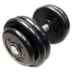 MB Barbell Tight Set 26 кг из каталога обрезиненных гантелей в Красноярске по цене 8904 ₽