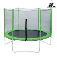 DFC Trampoline Fitness 10FT зеленый внешняя сетка из каталога батутов с защитной сеткой в Красноярске по цене 16150 ₽