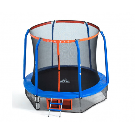 Батут с защитной сеткой DFC Jump Basket 8Ft