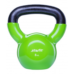 StarFit виниловая 8 кг зеленая из каталога гирь в Красноярске по цене 4580 ₽