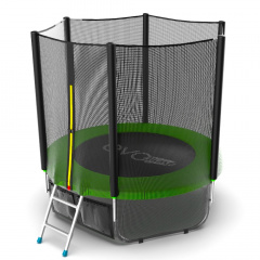 Evo Jump External 6ft (Green) + Lower net из каталога батутов с защитной сеткой в Красноярске по цене 20390 ₽