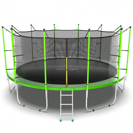 Батут с защитной сеткой Evo Jump Internal 16ft (Green)