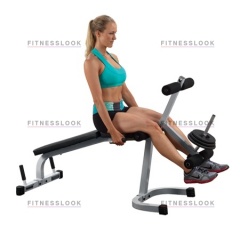Body Solid Powerline PLCE65 - сгибание/разгибание ног из каталога горнолыжных тренажеров в Красноярске по цене 48990 ₽
