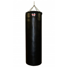 Рокки натуральная кожа 150х45 см черный из каталога товаров для бокса и единоборств в Красноярске по цене 41120 ₽