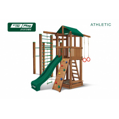 Start Line Athletic премиум Кедр из каталога игровых городков для детей в Красноярске по цене 129260 ₽