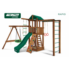 Start Line Rapid премиум Кедр из каталога игровых городков для детей в Красноярске по цене 148900 ₽