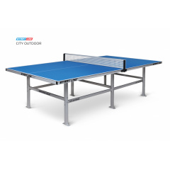 Start Line City Outdoor blue из каталога антивандальных теннисных столов в Красноярске по цене 63490 ₽