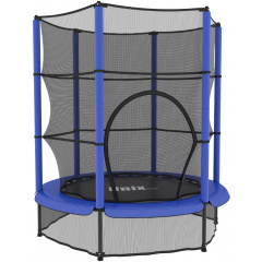 Unix line Kids 4,6 ft Blue (140 cm) из каталога батутов с защитной сеткой в Красноярске по цене 8420 ₽