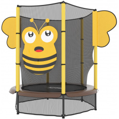 Unix line 4.6 ft Bee (140 cm) из каталога батутов с защитной сеткой в Красноярске по цене 9270 ₽
