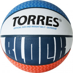 Torres BLOCK, р.7 B02077 из каталога баскетбольных мячей в Красноярске по цене 1590 ₽