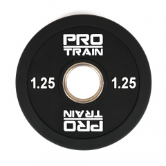 Protrain 1.25 полиуретан PPU-1,25 из каталога дисков для штанги с посадочным диаметром 50 мм. в Красноярске по цене 860 ₽