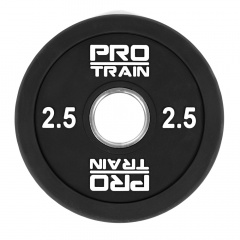 Protrain 2.5 кг. PPU-2,5 полиуретан из каталога дисков для штанги с посадочным диаметром 50 мм. в Красноярске по цене 1761 ₽
