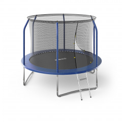 Unix Line Supreme Basic 8 ft (blue) из каталога батутов с защитной сеткой в Красноярске по цене 23890 ₽