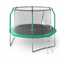 Unix Line Supreme Basic 10 ft (green) из каталога батутов с защитной сеткой в Красноярске по цене 24290 ₽