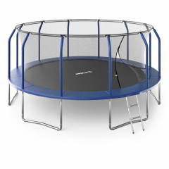 Unix Line Supreme Basic 16 ft (Blue) из каталога батутов с защитной сеткой в Красноярске по цене 45820 ₽