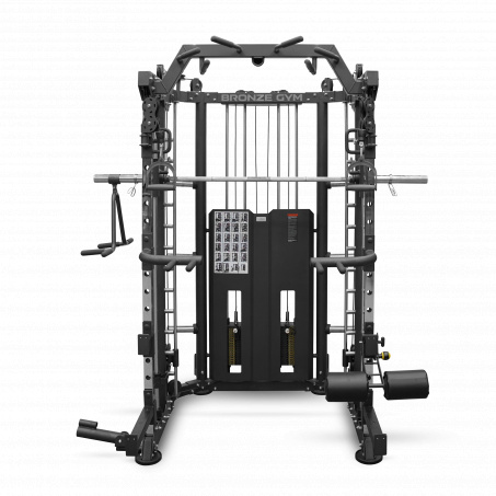 Рендер-10 для Bronze Gym YARD со встроенными весовыми стеками