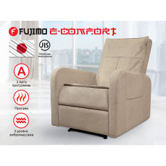 Fujimo E-COMFORT CHAIR F3005 FEF с электроприводом Ваниль из каталога массажных кресел в Красноярске по цене 89000 ₽