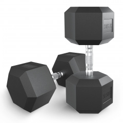 UnixFit гексагональная 37.5 кг из каталога обрезиненных гантелей в Красноярске по цене 13890 ₽