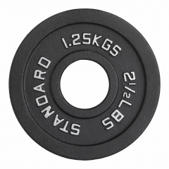VictoryFit 1,25 кг чугунный окрашенный VF-SC510125 из каталога дисков для штанги с посадочным диаметром 50 мм. в Красноярске по цене 430 ₽
