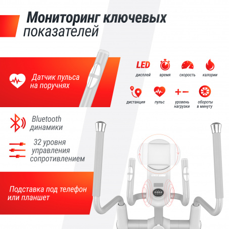 Рендер-12 для UnixFit MV-850 (Manual Incline) Mirror