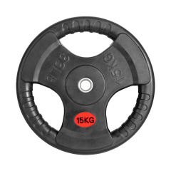 VictoryFit обрезиненный 15 кг.  VF-S251500 из каталога дисков для штанги с посадочным диаметром 26 мм.  в Красноярске по цене 4420 ₽