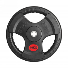 VictoryFit обрезиненный 10 кг. VF-S251000 из каталога дисков для штанги с посадочным диаметром 26 мм.  в Красноярске по цене 3440 ₽