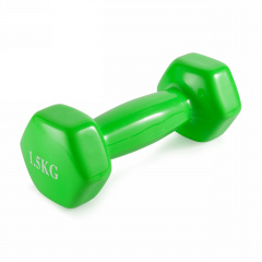 VictoryFit 1,5 кг.  1 шт. VF-DV015 из каталога виниловых гантелей в Красноярске по цене 430 ₽