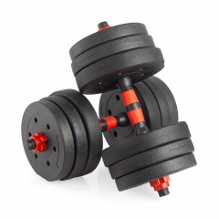 VictoryFit 20 кг. (2х10 кг.) VictoryFit VF-DC200 из каталога разборных (наборных) гантелей в Красноярске по цене 2380 ₽