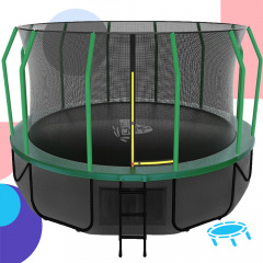 Батут с защитной сеткой KedaJump Jumpinator 16FT в Красноярске по цене 59900 ₽