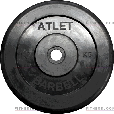 MB Barbell Atlet - 26 мм - 10 кг из каталога дисков, грифов, гантелей, штанг в Красноярске по цене 2690 ₽