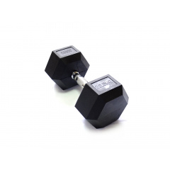 22,5 кг гексагональная FT-HEX-22,5 в Красноярске по цене 10390 ₽ в категории обрезиненные гантели Original FitTools