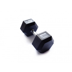 25 кг гексагональная FT-HEX-25 в Красноярске по цене 11590 ₽ в категории обрезиненные гантели Original FitTools