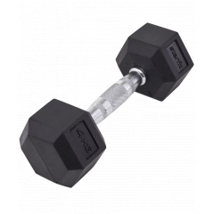 StarFit гексагональная 4 кг DB-301 из каталога обрезиненных гантелей в Красноярске по цене 1929 ₽