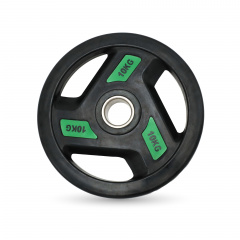 UnixFit PRO 10 кг, 51 мм DG10RUBPGR из каталога дисков для штанги с посадочным диаметром 50 мм. в Красноярске по цене 5290 ₽
