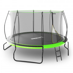 Unix Line 12 ft UFO Green из каталога Батутов на дачу в Красноярске по цене 36090 ₽