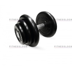 MB Barbell - 18.5 кг из каталога обрезиненных гантелей в Красноярске по цене 3399 ₽