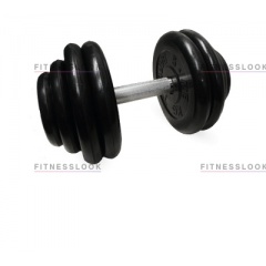 MB Barbell Tight Set 28.5 кг из каталога обрезиненных гантелей в Красноярске по цене 9726 ₽