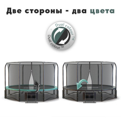 Proxima Premium Dual 12 футов, Арт. CFR-12FT-4W из каталога Батутов на дачу в Красноярске по цене 55990 ₽