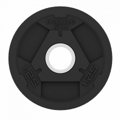 Bronze Gym 1,25 кг BGPLR012 из каталога дисков для штанги с посадочным диаметром 50 мм. в Красноярске по цене 490 ₽