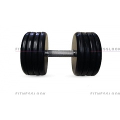 MB Barbell классик - 48 кг из каталога обрезиненных гантелей в Красноярске по цене 9279 ₽