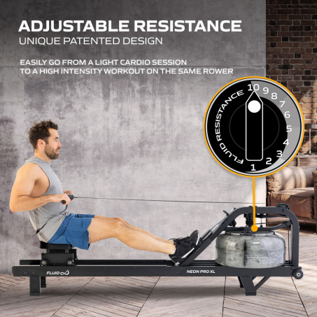 Рендер-12 для Fluid Rower Neon PRO XL