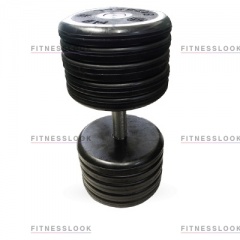 MB Barbell классик - 59 кг из каталога обрезиненных гантелей в Красноярске по цене 14301 ₽