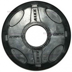 AeroFit Alex - 50 мм - 1.25 кг из каталога дисков для штанги с посадочным диаметром 50 мм. в Красноярске по цене 621 ₽