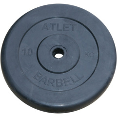 MB Barbell ATLET 10 кг из каталога дисков для штанги с посадочным диаметром 26 мм.  в Красноярске по цене 3960 ₽