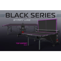 Start Line Top Expert Black из каталога теннисных столов в Красноярске по цене 55490 ₽