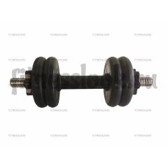 MB Barbell Atlet разборная - 6.5 кг из каталога обрезиненных гантелей в Красноярске по цене 2862 ₽