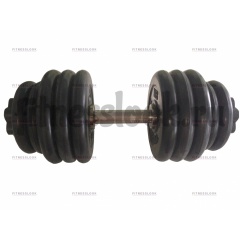 MB Barbell разборная Pro - 46.5 кг из каталога разборных (наборных) гантелей в Красноярске по цене 18387 ₽