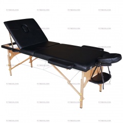 DFC Nirvana Relax Pro - черный из каталога складных массажных столов в Красноярске по цене 17000 ₽