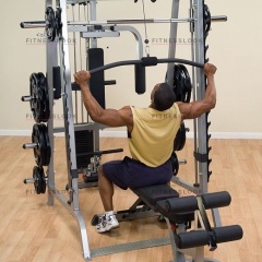 Body Solid GLA-348QS/GLA-348Q - верхняя/нижняя тяги из каталога опций к тренажеру в Красноярске по цене 102000 ₽